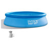 Бассейн INTEX EASY SET 28108 244х61см, 1942л, фильтр насос 1250л/ч